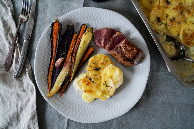Gasconne biefstuk met gratin dauphinoise – Lindenhoff.nl