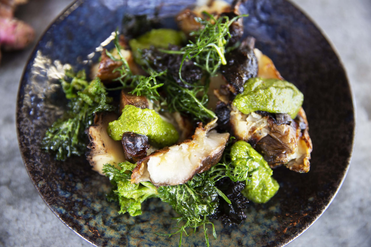 Gepofte topinambour met salsa verde – Lindenhoff.nl