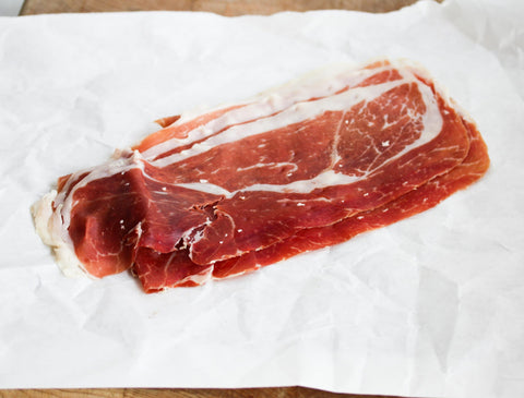 Gesneden Ibérico paleta