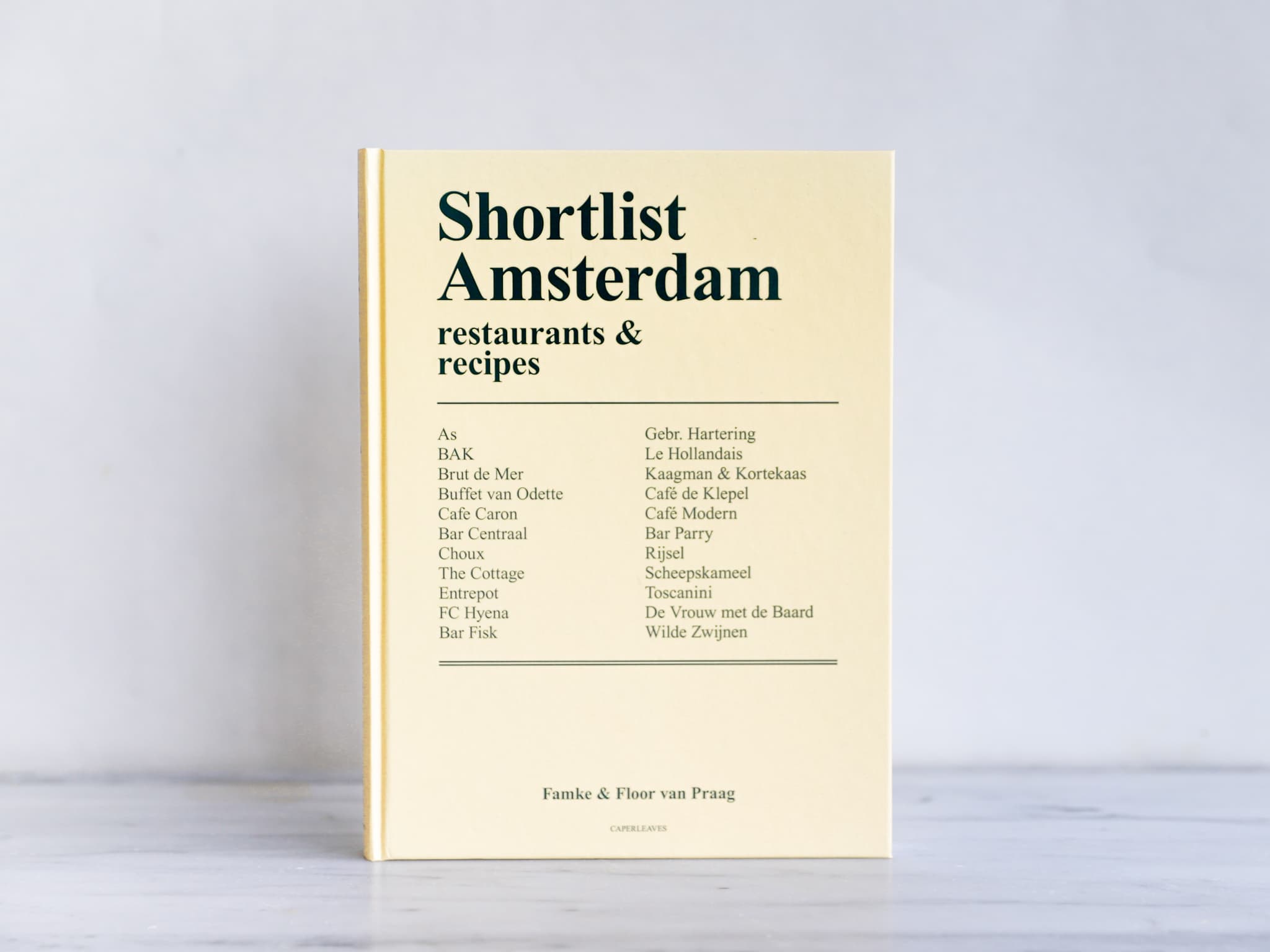 shortlist Amsterdam