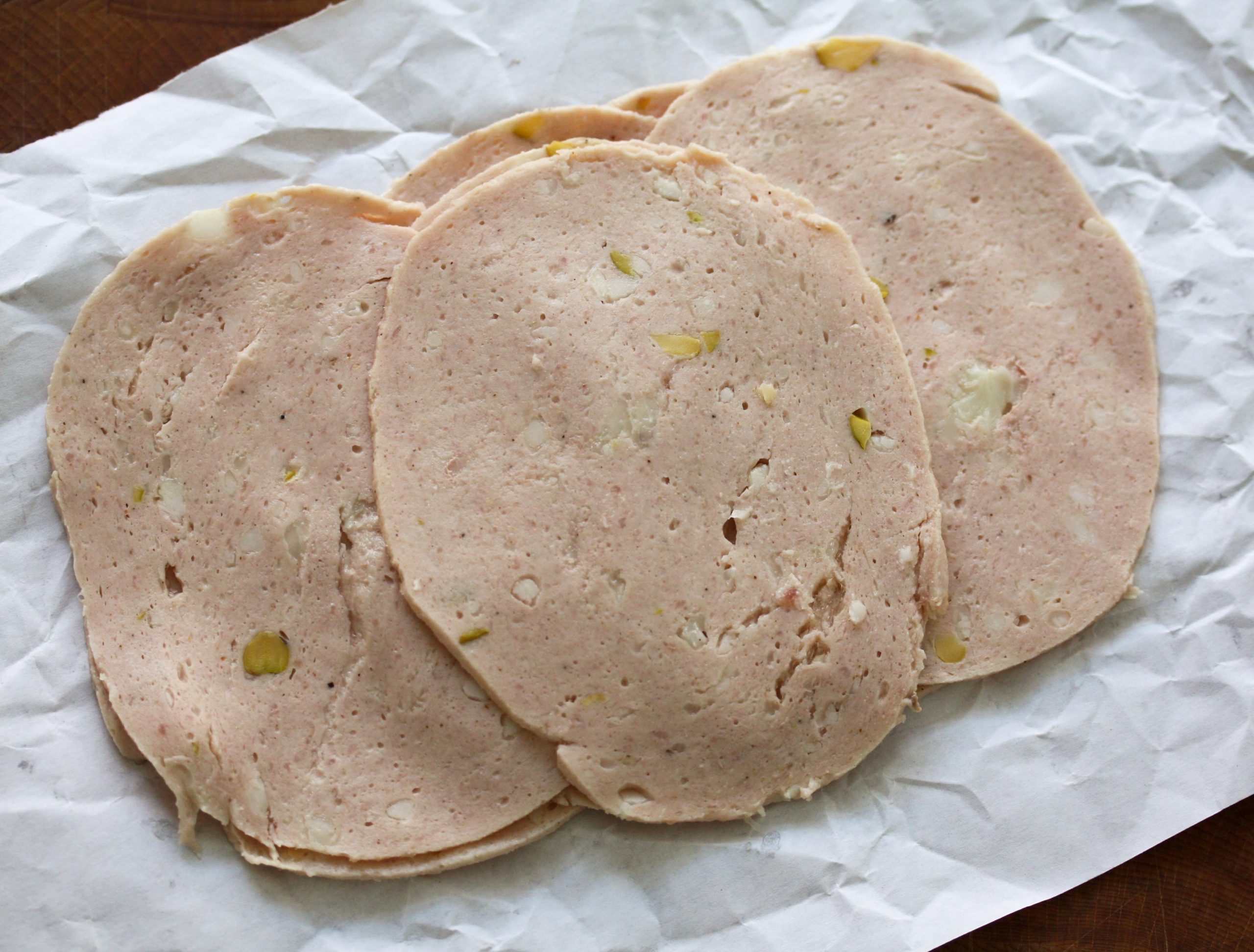 Gesneden Baambrugs big mortadella